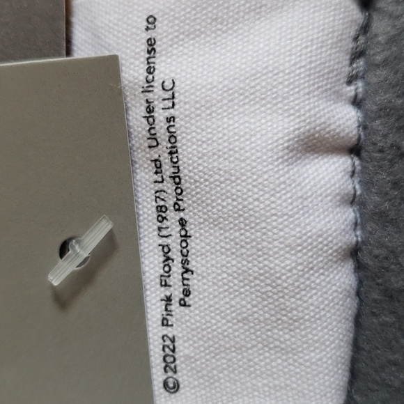 GRAYSON THREADS Pink Floyd DARK SIDE OF THE MOON, oversized LG soft Crop Top NWT - Picture 6 of 9